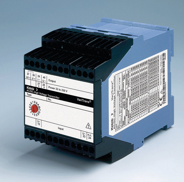 Transducers enable true RMS value measurement for AC currents up to 5 A